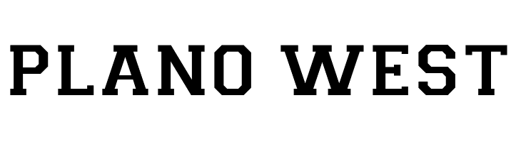 PLANO%2BWEST CollegiateInsideFLF Font