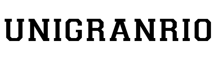 UNIGRANRIO CollegiateInsideFLF Font