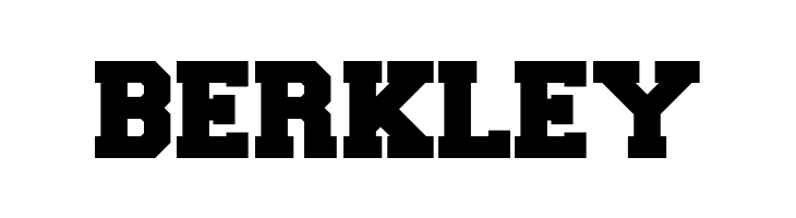 BERKLEY CollegiateBlackFLF Font