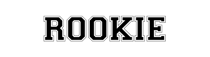ROOKIE CollegiateFLF Font