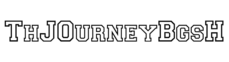 CollegiateOutlineFLF  Free Fonts Download