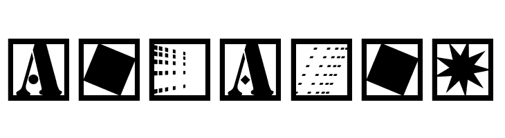 StencilBricksNineSeven  Free Fonts Download