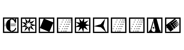 StencilBricksNineSeven  Free Fonts Download