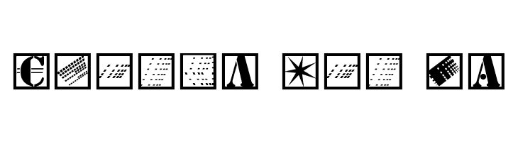 StencilBricksNineSeven  Free Fonts Download