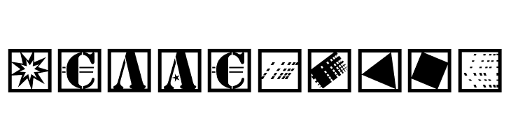 StencilBricksNineSeven  Free Fonts Download