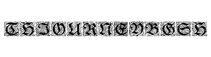 Rediviva Zierbuchstaben  Free Fonts Download
