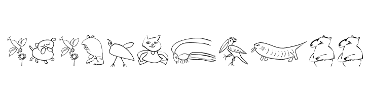 KleinsTypen  Free Fonts Download