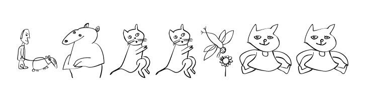 KleinsTypen  Free Fonts Download