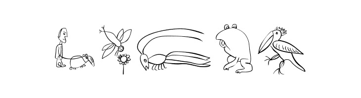 KleinsTypen  Free Fonts Download