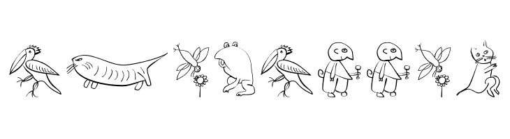 KleinsTypen  Free Fonts Download