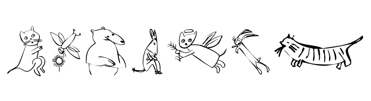 KleinsTypen  Free Fonts Download