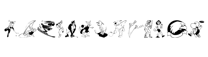 SportsAnimals  Free Fonts Download
