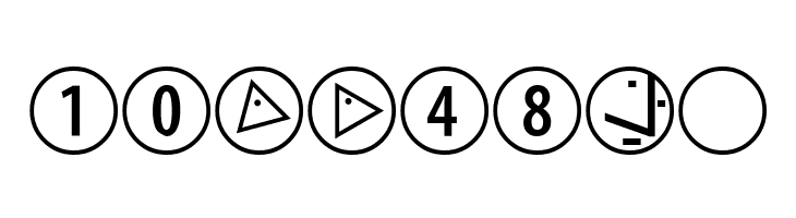 ComicNumerals  Free Fonts Download