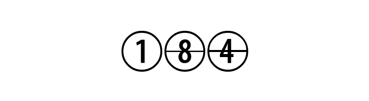 ComicNumerals  Free Fonts Download