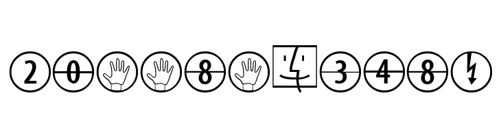 ComicNumerals  Free Fonts Download