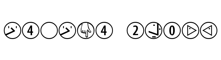 ComicNumerals  Free Fonts Download