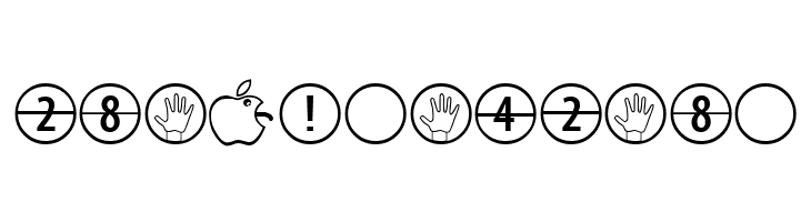 ComicNumerals  Free Fonts Download