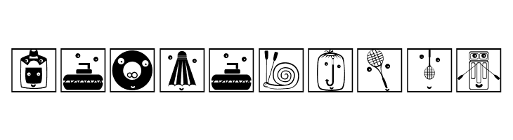 OlympicToys-Framed  Free Fonts Download