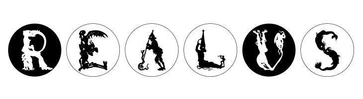 DevilsAlphabets  Free Fonts Download