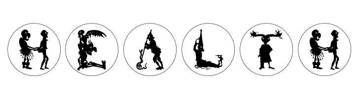 DevilsAlphabets  Free Fonts Download