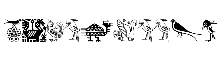 OldBirdsDesignTwo  Free Fonts Download