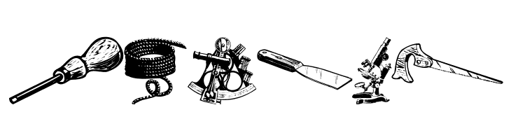 ToolsInstrumentsGadgets  Free Fonts Download