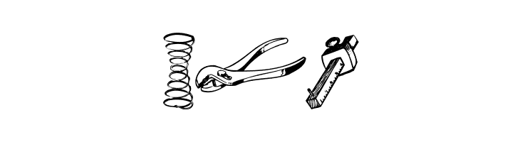 ToolsInstrumentsGadgets  Free Fonts Download