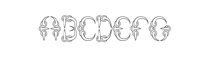 CLAW 1 -BRK-  Free Fonts Download