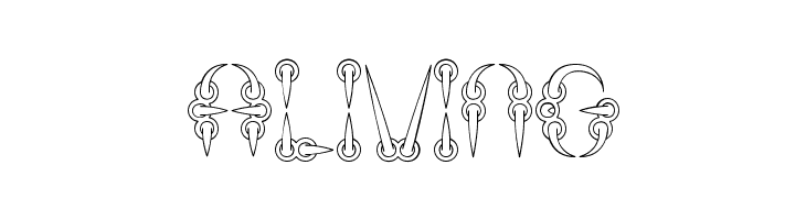 CLAW 1 -BRK-  Free Fonts Download