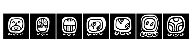 BienMayaInvers  Free Fonts Download