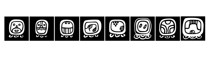 BienMayaInvers  Free Fonts Download