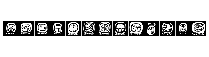 BienMayaInvers  Free Fonts Download