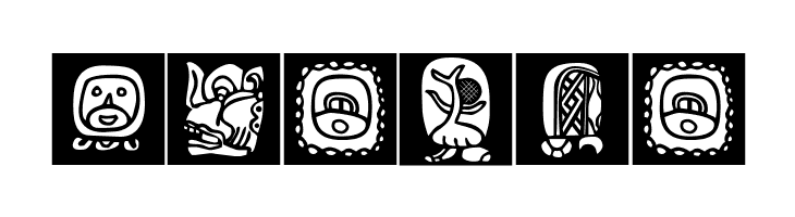 BienMayaInvers  Free Fonts Download