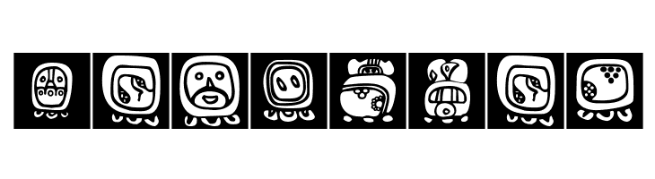 BienMayaInvers  Free Fonts Download