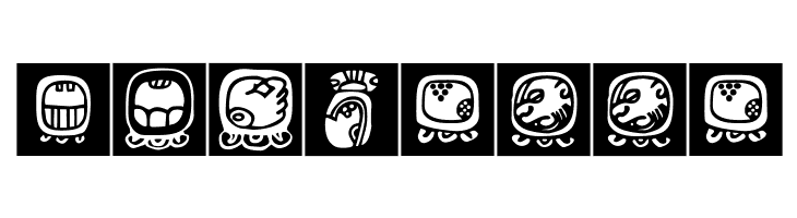 BienMayaInvers  Free Fonts Download