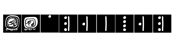 BienMayaInvers  Free Fonts Download
