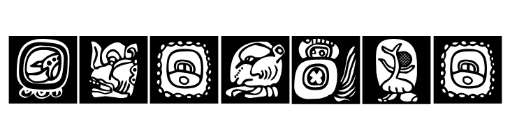 BienMayaInvers  Free Fonts Download