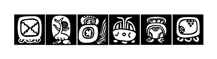 BienMayaInvers  Free Fonts Download