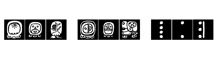 BienMayaInvers  Free Fonts Download