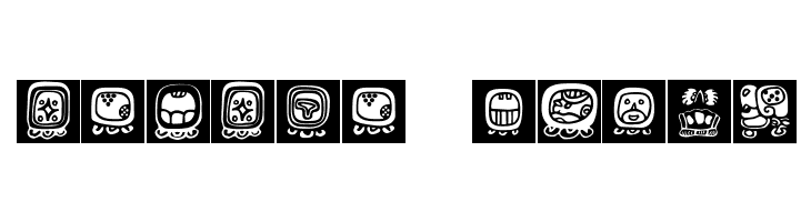 BienMayaInvers  Free Fonts Download