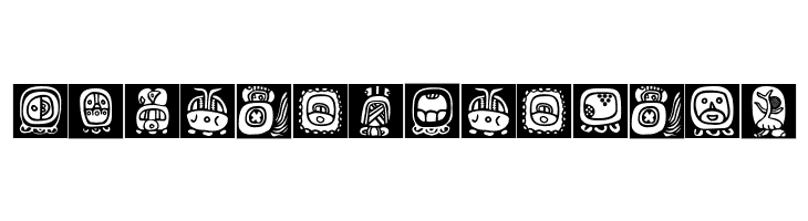 BienMayaInvers  Free Fonts Download