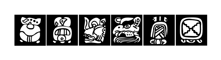 BienMayaInvers  Free Fonts Download