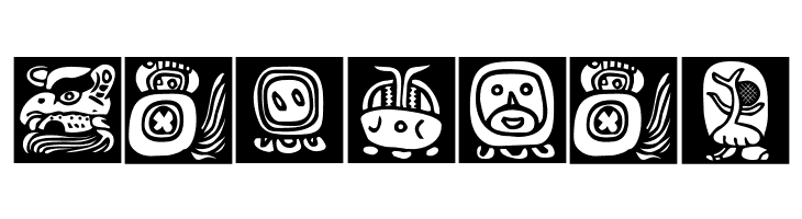 BienMayaInvers  Free Fonts Download