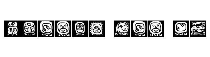 BienMayaInvers  Free Fonts Download