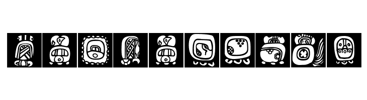 BienMayaInvers  Free Fonts Download