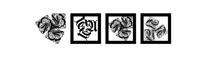 KaleidWieynckFrax  Free Fonts Download