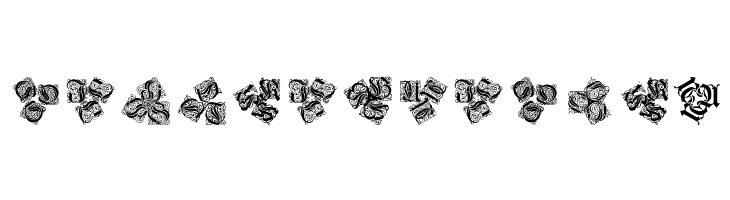 KaleidWieynckFrax  Free Fonts Download