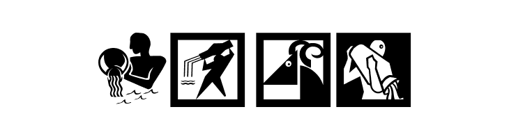 AstroSymbolsThree  Free Fonts Download