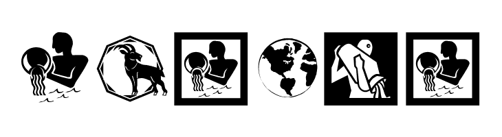 AstroSymbolsThree  Free Fonts Download