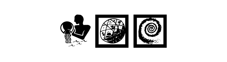 AstroSymbolsThree  Free Fonts Download